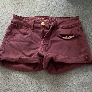 Purple American Eagle Shorts